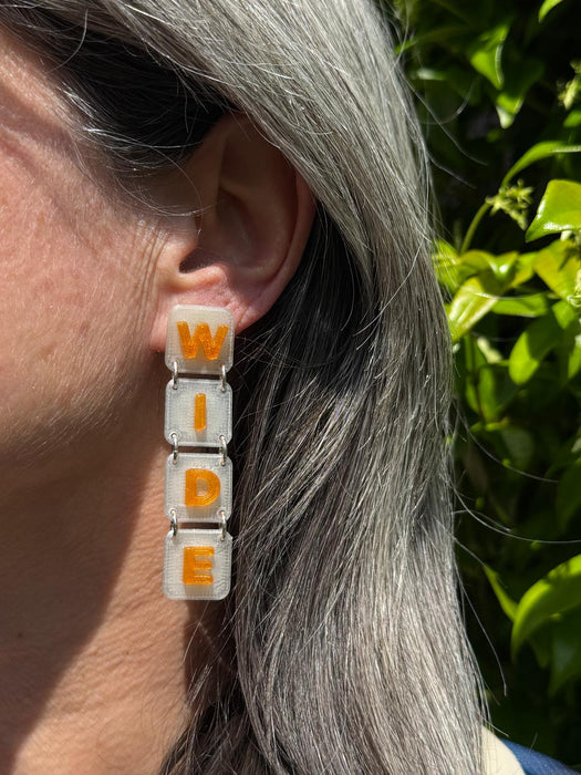 ✨ Orange WORLDWIDE Earrings ✨