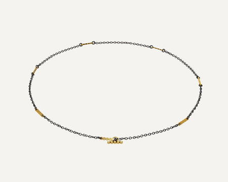 Klaartje Mixed Metal Necklace from Sandrine Diodati.