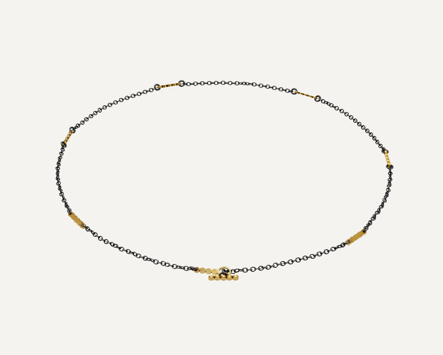 Klaartje Mixed Metal Necklace from Sandrine Diodati.