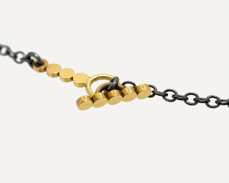 Klaartje Mixed Metal Necklace from Sandrine Diodati.