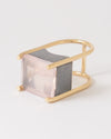 Candy Floss Rose Quartz Ring from Sandrine Diodati.