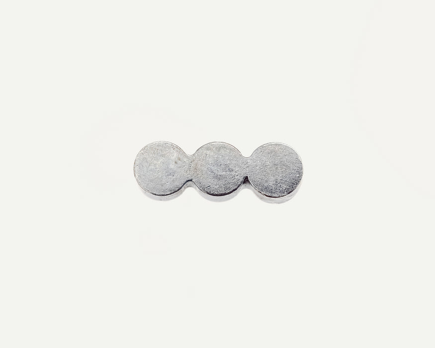 Silver Stud Earring from Sandrine Diodati.