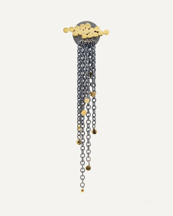 Armando Stud and Chain Earring from Sandrine Diodati.