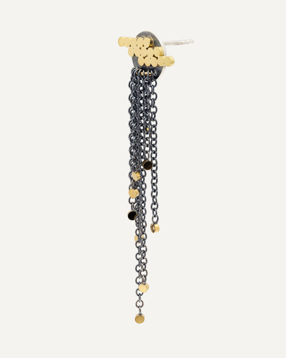 Armando Stud and Chain Earring from Sandrine Diodati.