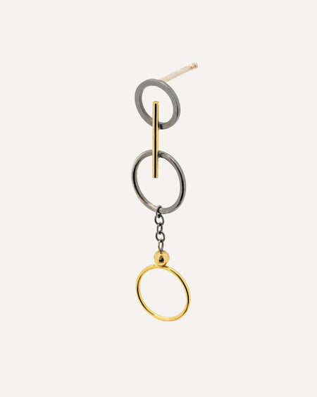 Gilles Circle Earring from Sandrine Diodati.