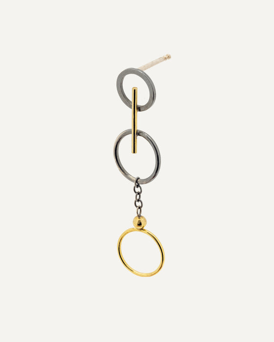 Gilles Circle Earring from Sandrine Diodati.