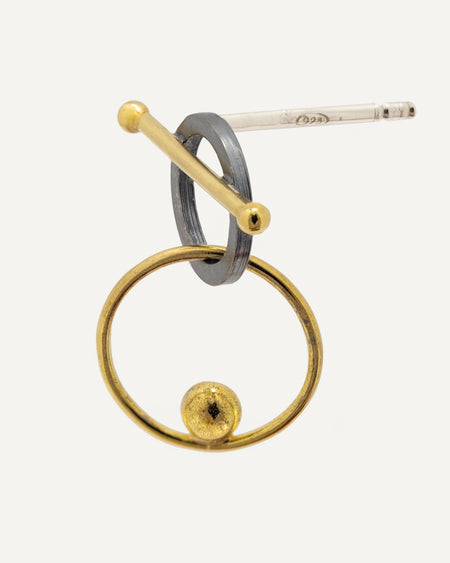 Jen Gold Statement Earring from Sandrine Diodati.