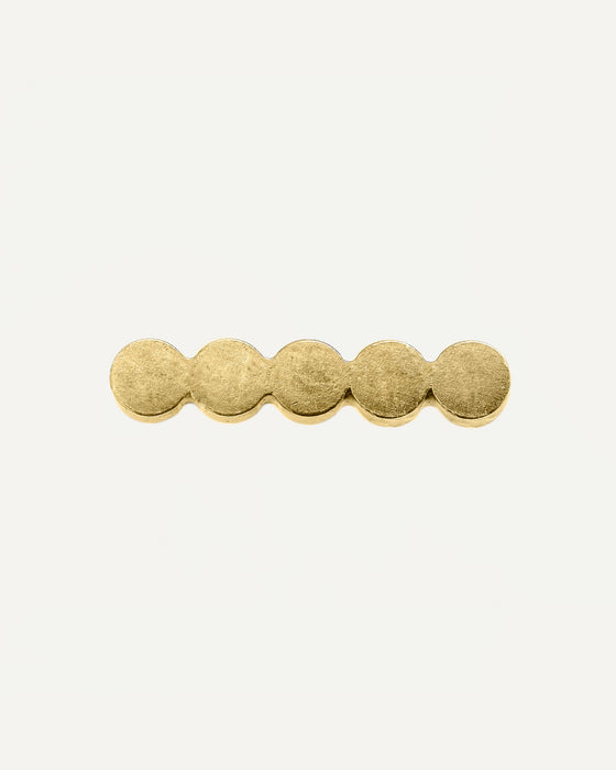 Paula Gold Stud Earring from Sandrine Diodati.