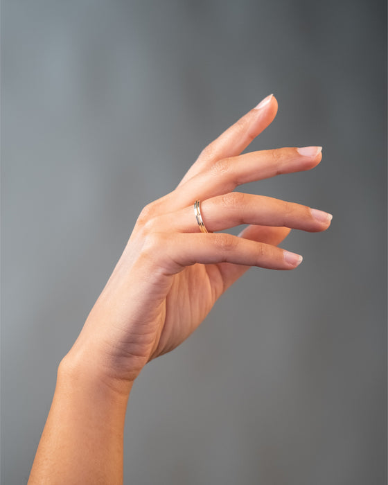 Isabelly Mixed Metal Ring from Sandrine Diodati.