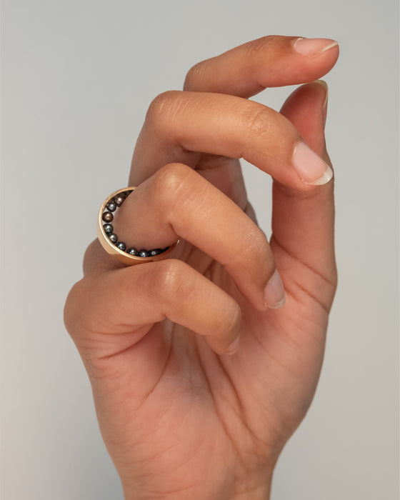Sophia Pearl Ring from Sandrine Diodati.