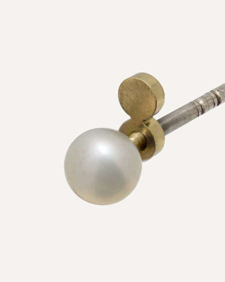 Wies Pearl Stud Earring from Sandrine Diodati.